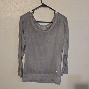 Maurices Gray Long Sleeve Women's Top